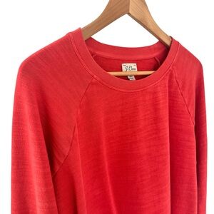 J. Crew Vintage Terry Cotton Crewneck Sweatshirt